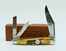 1987 Cripple Creek USA Gnarly Barked Stag Whittler Knife NCCA LTD 1 / 62 picture