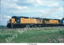 Original Slide-CNW (Chicago and Northwestern) GE C40-8 #8533 picture