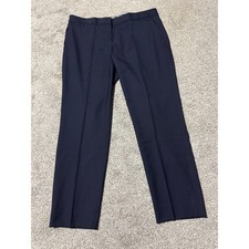 J.Crew Favorite Fit Navy Blue Straight Leg Dress Pants Womens Size 12 Office picture
