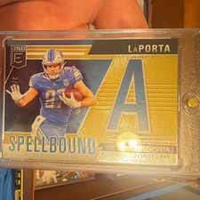Panini 2024 Donruss Elite Sam LaPorta Lions Spellbound Insert #6 3/5 picture