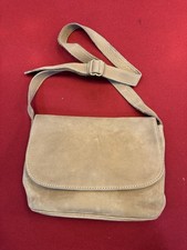 Vintage Coach Sonoma Flap Bag Sand Taupe Nubuc Leather Crossbody Purse 4935 picture