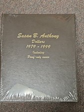 Dansco Album 8180 Susan B. Anthony Dollars $1 Coins New In Sealed Plastic picture
