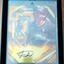 Upper Deck Emanate 2026 Jackson Merrill Auto Gold #09/50 Padres BB14186096 picture