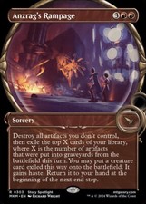 MTG Magic the Gathering Anzrag's Rampage (303/462) Murders at Karlov Manor LP picture