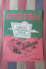 Vintage 1953 Souvenir Program Mendota Illinois Centennial Jubilee~ La Salle  picture
