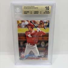 2018 Shohei Ohtani Topps Update #US285 Rookie Card RC BGS 10 PRISTINE picture