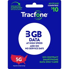 TracFone 3GB Data Add On for SmartPhone,Loaded Directly, fast & right picture