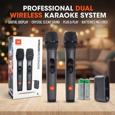 JBL AM2 Wireless Mic 2x Microphone For PartyBox 310 Encore System Replacement picture