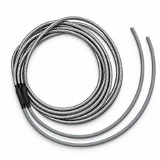 Freezer Door Heater Wire 115V 226” Aluminum Braided Prewired 24” Leads picture