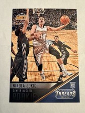 Panini 2015-16 Threads Nikola Jokic Rookie #179 Denver Nuggets RC picture