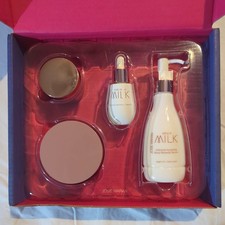 Josie Maran Pure Argan Milk Age Beautifully 4 pc  Anti-Aging Renewal Collection picture