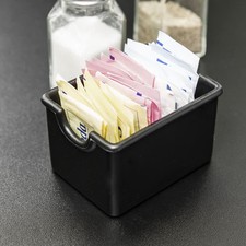 USA SELLER SUGAR CADDY HOLDER BLACK HOLD UP TO 20 PACKS picture