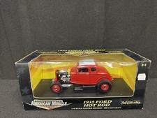 Ertl American Muscle Red 1932 Ford Hot Rod Coupe Red 1:18 Diecast Model Car picture