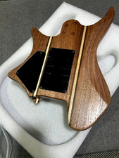 Handcrafted 9Piece headless Guitar Body Mahogany Satin Natural Wood Grain picture