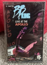Live at the Apollo, by B.B. King cassette SEALED jazz, blues, soul tape rare  picture