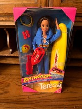 1994 Mattel Baywatch Teresa Doll #13201 Vintage NRFB Original Box Accessories picture