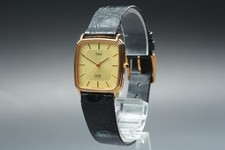 CITIZEN DUKE Gold Tank Qz Men's Watch 2730-951727 Vintage 1993 Near MINT JAPAN picture