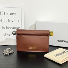 Jacquemus Jennie Small Leather Shoulder Bag Brown picture