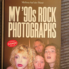 Melissa Auf der Maur-Hole-Smashing Pumpkins My '90s Rock Photographs Signed Book picture
