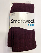 Smartwool Women’s Merino Wool Cable Knit Tights Purple Regular Size M picture