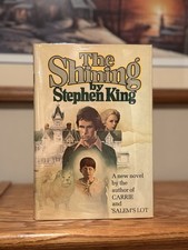 The Shining • Stephen King • 1977 Book Club Edition HBDJ Gutter Code B23 • F/VF picture