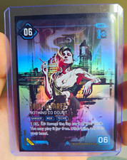Cyberpunk TCG Judy Alvarez Nothing to Doubt Iconic Secret Alt Art Foil B171 picture