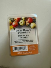 better homes and gardens crisp Fall Leaves scented wax melts 2.5 oz picture