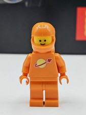 NEW Classic Orange Spaceman with Air Tanks Custom Lego Minifigure picture