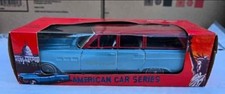 Vintage 1960's Japan Tin Friction Drive Buick Estate Station Wagon by Bandai picture