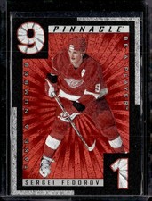 1997-98 Pinnacle Be a Player #TN5 Sergei Fedorov Take a Number picture