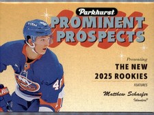 2025-26 Parkhurst #PP-8 Matthew Schaefer Prominent Prospects picture
