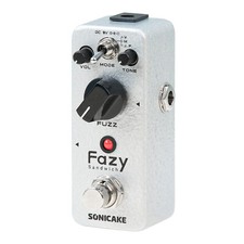 Sonicake Fazy Sandwich Classic Fuzz Pedal Analog True Bypass Tone-control Pedals picture