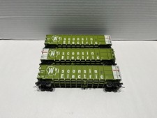 HO Scale Athearn RTR Wisconsin Electric Coal Hopper Set Of 3 No Box  picture