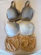 Wacoal Basic Beauty Lot of 3 Underwire Bras picture
