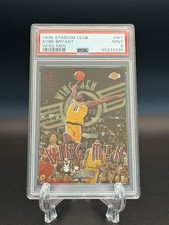 1998-99 Topps Stadium Club - Wing Men Kobe Bryant #W1 PSA 9 Low Pop picture