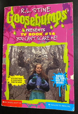 Goosebumps Presents TV Book #14 You Cant Scare Me - Stine Paperback First Print picture