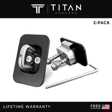 TITAN Ultra Premium Retractable Tie Down Truck Anchors for 1987-1997 Ford F-250 picture
