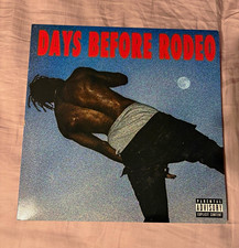 Travis Scott Days Before Rodeo Clear Blue Vinyl LP 12