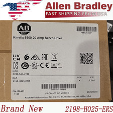 New Sealed AB 2198-H025-ERS Kinetix 5500 Servo Drive 2198 H025 ERS PLC 1PC US picture
