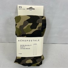 Aeropostale Seriously Soft Camo Leggings Women XS Stretch Pull On NWT picture