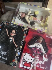 Bratz x Hello Kitty Pompompurin Chococat Dolls Trio Lot Sasha Fianna Kumi BNIP picture