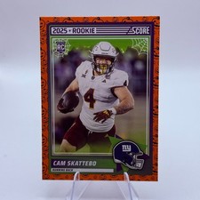 Cam Skattebo 2025 Panini Score A Treat #1 Pumpkin Rookie New York Giants Card  picture
