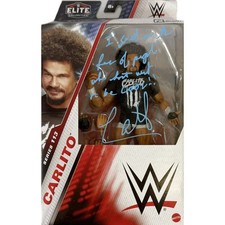Carlito autographed signed inscribed figure JSA WWE Elite Collections Series picture