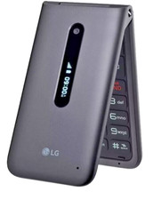 LG Classic Flip L125DL TracFone Unlocked GSM CDMA 8G VoLTE Camera in open box picture