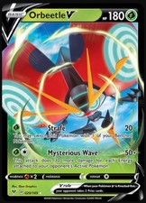 Orbeetle V - 020/185 - Ultra Rare (Near Mint) Vivid Voltage - Grass Pokémon picture