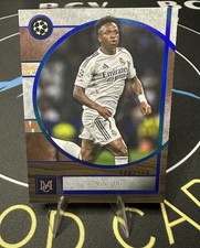 2025 Topps Museum Collection UEFA Club Competitions Vini Jr. #73 Sapphire /150 picture