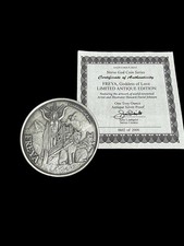 Anonymous Mint Norse God Series FREYA Goddess Of Love 1 oz .999 Silver Round picture