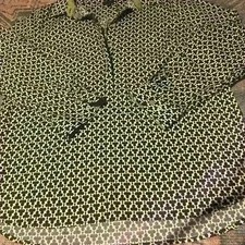 Talbots v neck spade black white top picture