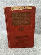 1928 Official Hotel Red Book and Directory HC American Hotel Association picture
