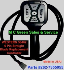 NEW WESTERN STRAIGHT PLOW 6 PIN PROGRAMMABLE HANDHELD CONTROLLER 56462 REPLCMENT picture